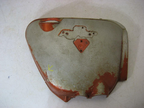 1971-76 CB750 HONDA RIGHT Side Cover USED SC-273 (L-TOP)