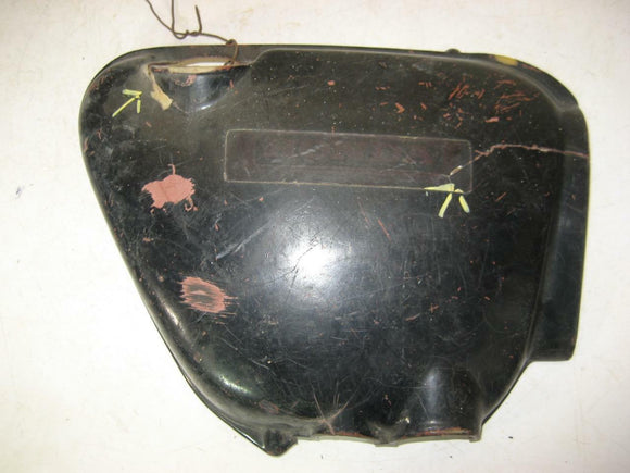 1971-76 CB750 HONDA RIGHT Side Cover USED SC-274 (L-TOP)