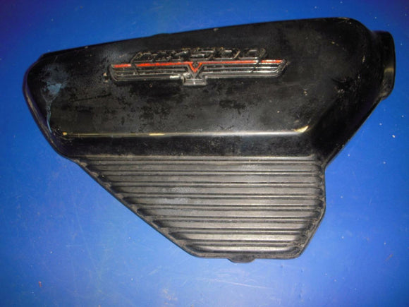 1978 CX500 DELUXE RIGHT Side Cover USED SC-437 (L-TOP)