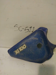 1974 KE100 KAWASAKI RIGHT Side Cover USED SC-511 (L-TOP)