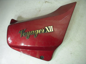 1990-00 ZG1200 VOYAGER KAWASAKI RIGHT Side Cover USED SC-513 (L-TOP)