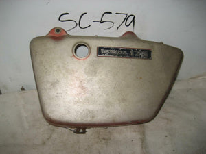 1970'S CL175 HONDA LEFT Side Cover USED SC-579 (L-TOP)