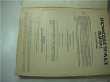 1986 Intertec Publishing Snowmobile 10th Ed SERVICE MANUAL SMS-10 BOOK (man-g)