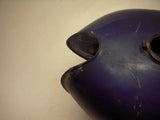 1975 Yamaha TX500 TX 500 FUEL GAS TANK Blue USED T-144 DONN B-10