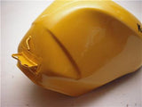 2002 ZX-6R ZX600J YELLOW KAWASAKI FUEL GAS TANK USED T-204 DONN-B1