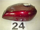 1980 KZ750T 750 KAWASAKI maroon repaint Fuel Gas Tank used T-424 DONN-B7
