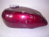 1980 KZ750T 750 KAWASAKI maroon repaint Fuel Gas Tank used T-424 DONN-B7
