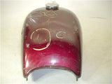 1980 KZ750T 750 KAWASAKI maroon repaint Fuel Gas Tank used T-424 DONN-B7