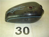 1980 XS400 SPECIAL 400 YAMAHA BLACK REPAINT Fuel Gas Tank used T-430 DONN-B7