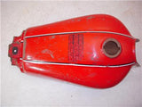 1979 XR250 250 HONDA Gas Fuel Tank RED USED T-501 DONN-B6
