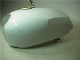1969-75 NORTON COMMANDO Gas Fuel Tank USED WHITE W/ VALVES T-578 DONN-B7