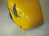 1991-94 CBR600 F2 600 MV9 HONDA Fuel Gas Tank used YELLOW PURPLE WT-337 (DONN A10)