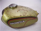 1971-73 Honda CL350 Gas Fuel Tank Green USED WT-101 (DONN A12)