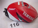 2006 Yamaha YZF600 R6 Gas Fuel Tank Red Black White USED WT-116 (DONN A12)