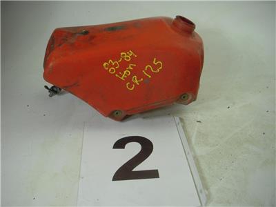 1983-84 CR125 HONDA Fuel Gas Tank used WT-152 (DONN A15)