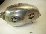 1970's Hodaka Combat 125 Chrome Fuel Gas Tank used WT-302 (DONN A7)