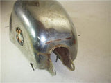 1970's Hodaka Combat 125 Chrome Fuel Gas Tank used WT-302 (DONN A7)