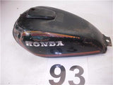 1980 Honda CM200T Twin Star 200 Gas Fuel Tank Green USED WT-93 (DONN A13)