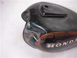 1980 Honda CM200T Twin Star 200 Gas Fuel Tank Green USED WT-93 (DONN A13)