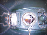 1980 Honda CM200T Twin Star 200 Gas Fuel Tank Green USED WT-93 (DONN A13)