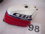 1990 Honda CBR1000 Gas Fuel Tank Red White Blue MS2 USED WT-98 (DONN A13)