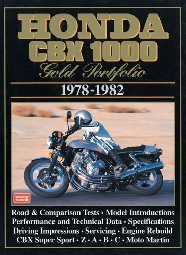 Honda CBX1000 Gold Portfolio 1978-1982 by R. M. Clarke BOOK (TS-D2)