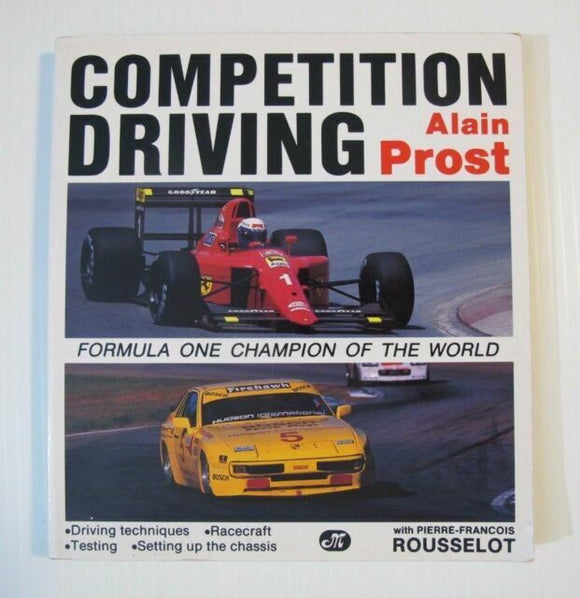 Competition Driving by Alain Prost BOOK (TS-D2)