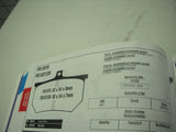 FA107 LOCKHEED CALIPER EBC Brake Disc Pads NEW (M44-43)