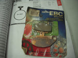 FA130 KAWASAKI KX125 KX250 KX500 KL650 EBC Brake Disc Pads NEW (M44-43)