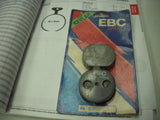 FA62 KAWASAKI KZ1000 KZ1300 EBC Brake Disc Pads NEW (M44-43)