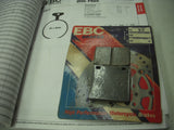 FA63 SUZUKI GSF400 GS550 RF600 GSXR600 SV650 GSX1300R EBC Brake Disc Pads NEW (M44-43)