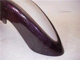 1999-09 Yamaha XVS1100 Classic V-Star 1100 FRONT FENDER Mud Guard Maroon used FF-430 (C37)