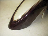 1999-09 Yamaha XVS1100 Classic V-Star 1100 FRONT FENDER Mud Guard Maroon used FF-430 (C37)