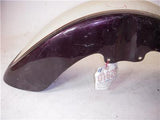 1999-09 Yamaha XVS1100 Classic V-Star 1100 FRONT FENDER Mud Guard Maroon used FF-430 (C37)