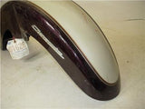 1999-09 Yamaha XVS1100 Classic V-Star 1100 FRONT FENDER Mud Guard Maroon used FF-430 (C37)