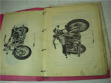 1971 BSA A65 Firebird Thunderbolt Lightning 650 Workshop Manual British Binder used BOOK (man-F2)