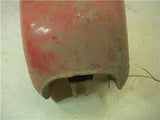 1970-71 F5 350 BIGHORN KAWASAKI FUEL GAS TANK RED USED FO-1132 (donn a11)