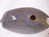 1968-70 T500 500 SUZUKI FUEL GAS TANK REPAINT BLACK USED FO-1139 (donn a11)