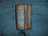 EVEREADY PRESTONE ANTI-FREEZE OIL VINTAGE EMPTY TIN QUART CAN USED COLLECTIBLE (c58-oil2h)