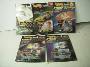 Vintage New Hot Wheels Racing #44 #26 Pro-Racing Petty Marlin Lot of 5 Cars HW-1 COLLECTIBLE (J31)