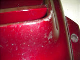 1986 Kawasaki ZG1200 Voyager XII LEFT LOWER FAIRING Maroon used K4155-01 (g9-10)