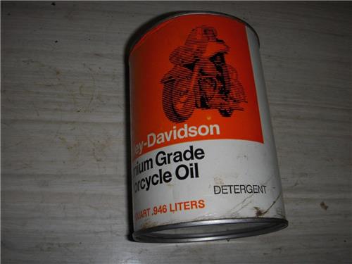AMF HD PREMIUM MED OIL TIN QUART VINTAGE FULL CAN NEW COLLECTIBLE (c53-oil1l)