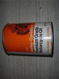 AMF HD PREMIUM MED OIL TIN QUART VINTAGE FULL CAN NEW COLLECTIBLE (c53-oil1l)