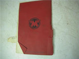 Vintage Matchless Single G3 350 Twin G12 650 used Instruction Manual BOOK (blue-1)