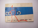 1961-62 MJ2B TRAIL FACTORY OEM YAMAHA OWNERS MANUAL BOOK (blue-2)