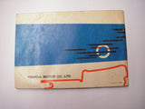 1961-62 MJ2B TRAIL FACTORY OEM YAMAHA OWNERS MANUAL BOOK (blue-2)