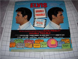 ELVIS Double Trouble RCA Victor Record Album Vinyl Cover COLLECTIBLE (j16-17)