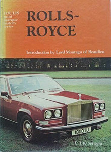 Mini Marque History Ser.: Rolls-Royce by L. J. Setright BOOK (TS-D2)