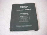 Triumph 750 Trident Triple T150 British Workshop Manual Binder used BOOK (man-F2)