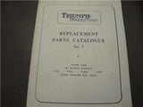 Triumph Tiger Cub T20 Replacement Parts Catalog No.7 Manual used BOOK (man-F2)